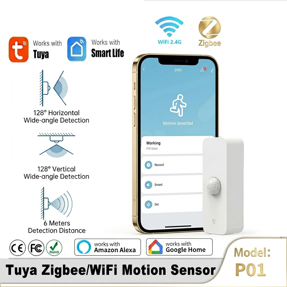 Home Improvement And Hardware - Smart PIR Motion Sensor WiFi Zigbee