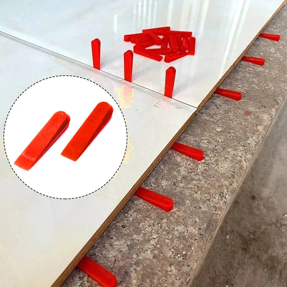 100pcs Plastic Tile Wedge Spac - Tile Leveling Clip recension och pris