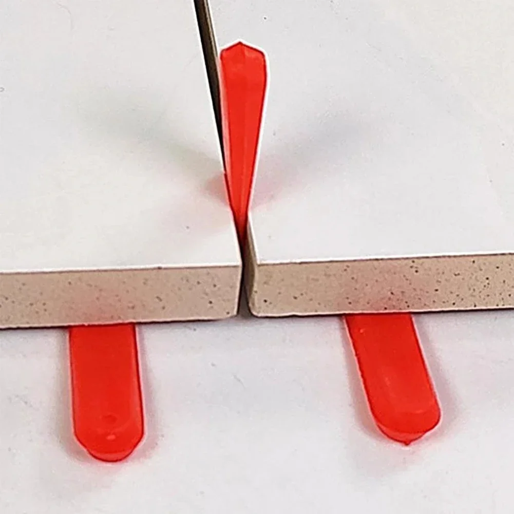 100pcs Plastic Tile Wedge Spac - Tile Leveling Clip recension och pris