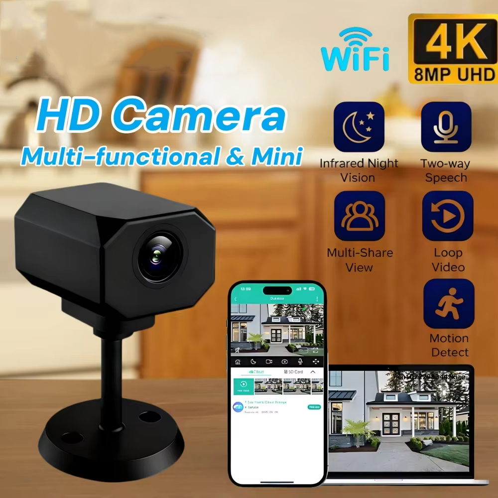 4K HD WiFi Security Camera for - Home Improvement And Hardware recension och pris