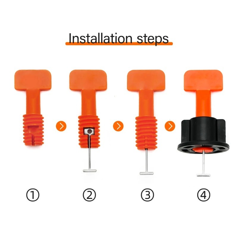51Pcs Floor Tile Leveling Syst - Tile Leveling Clip recension och pris