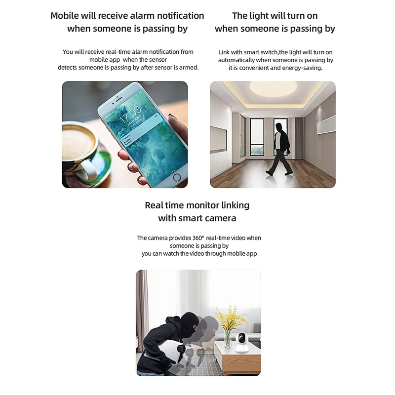 Smart PIR Motion Sensor WiFi Z - Home Improvement And Hardware recension och pris