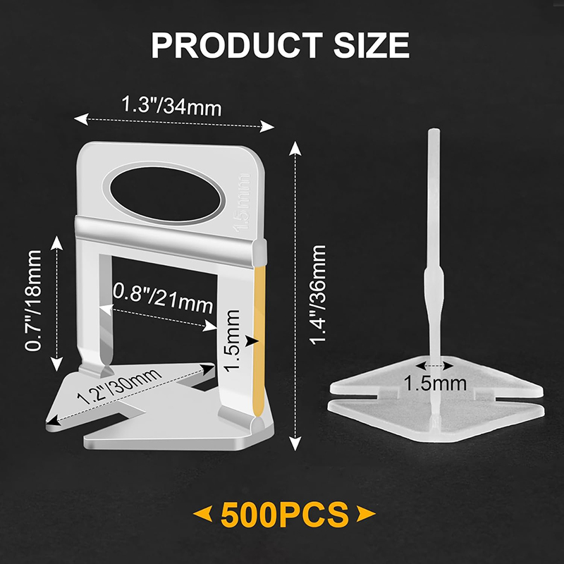 Tile Leveling System with Tile - Tile Leveling Clip recension och pris