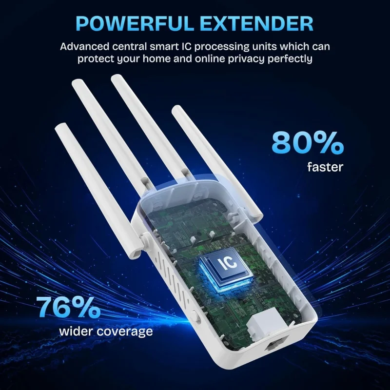 1200Mbps Dual Band WiFi Repeat - Home Improvement And Hardware recension och pris
