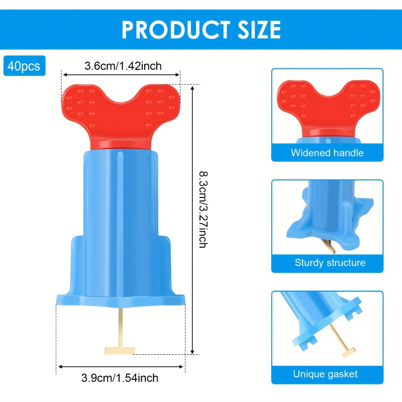 40Pcs New Design Tile Leveling - Tile Leveling Clip recension och pris