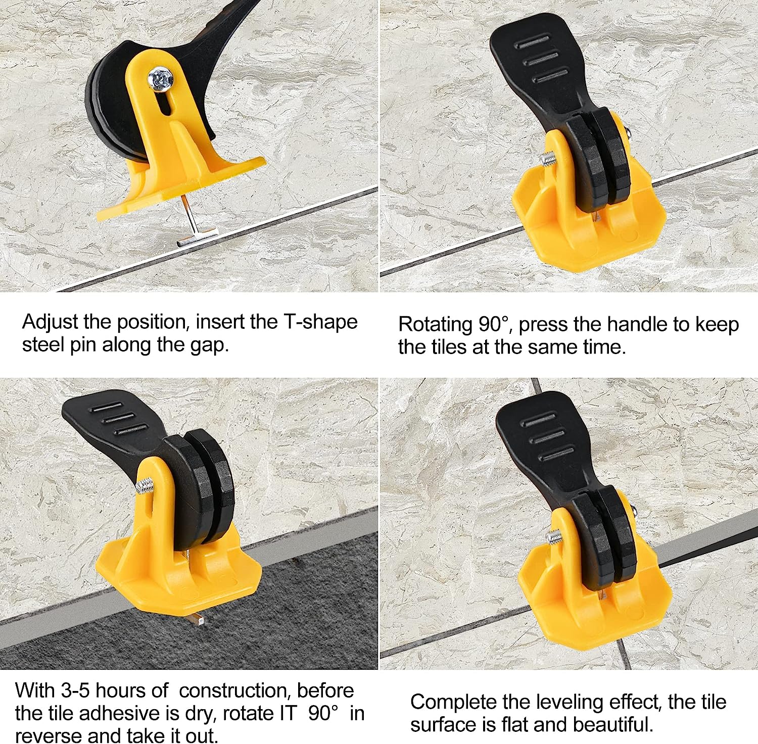 Floor Tile Leveling System Cli - Tile Leveling Clip recension och pris