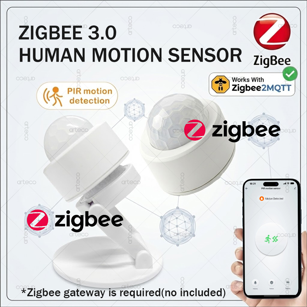 Zigbee 3.0 Mini PIR Motion Sen - Home Improvement And Hardware recension och pris
