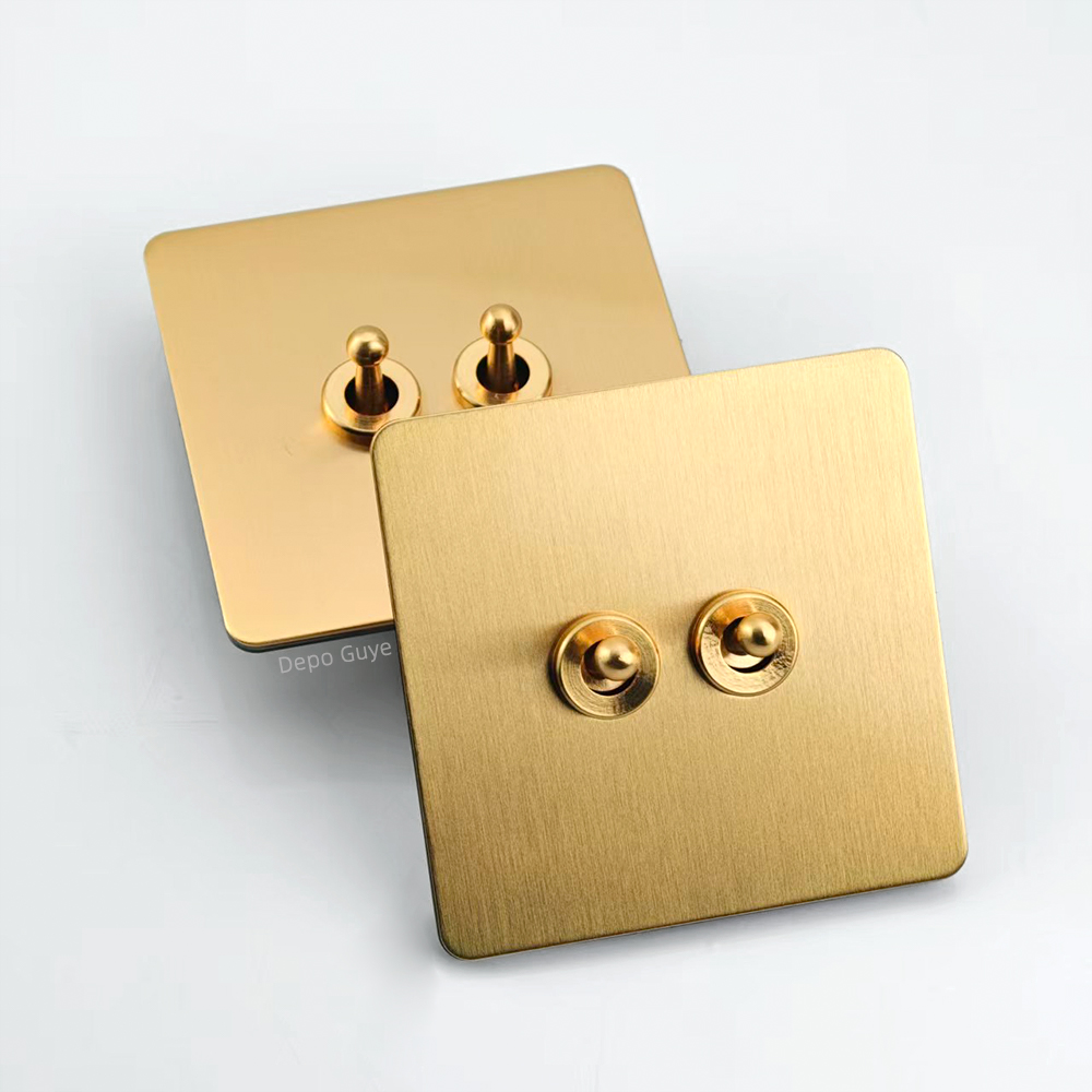 5/10 PCS Gold Wall Light Toggl - Home Improvement Guy recension och pris