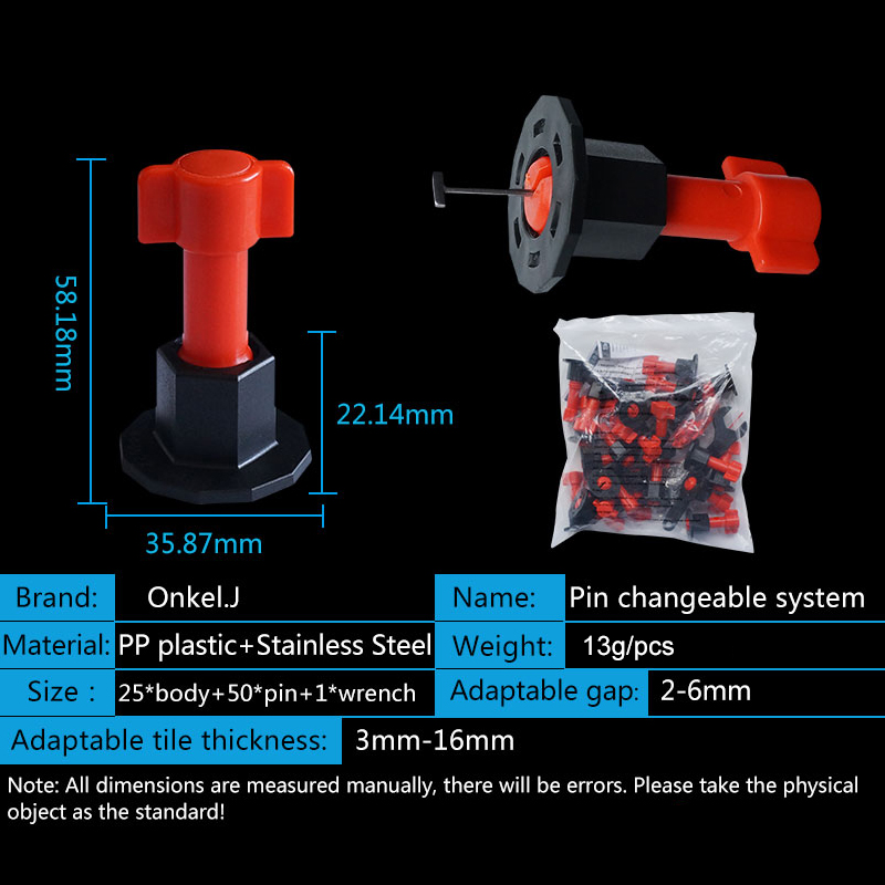 ONKEL.J Reusable Wall Tile Lev - Tile Leveling Clip recension och pris