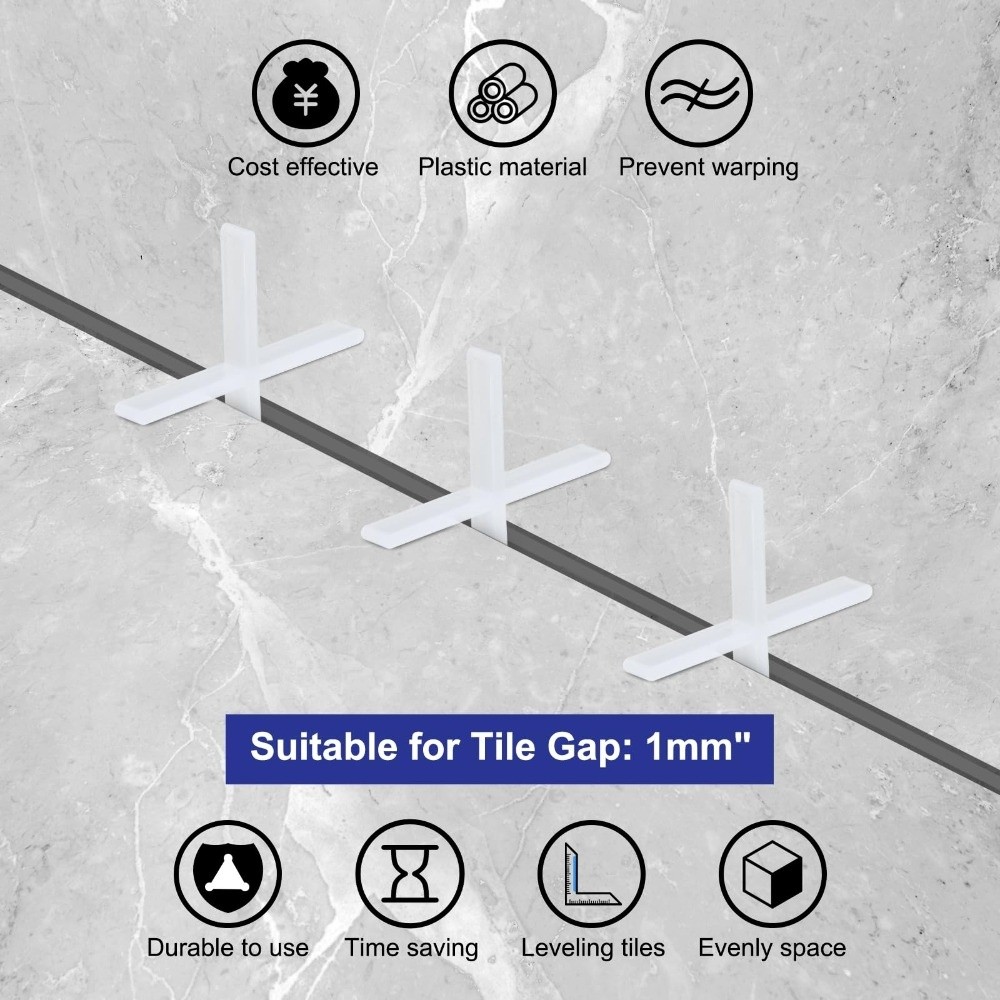 2500pcs Reusable Tile Spacers  - Tile Leveling Clip recension och pris